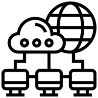 Cloud security illustratie